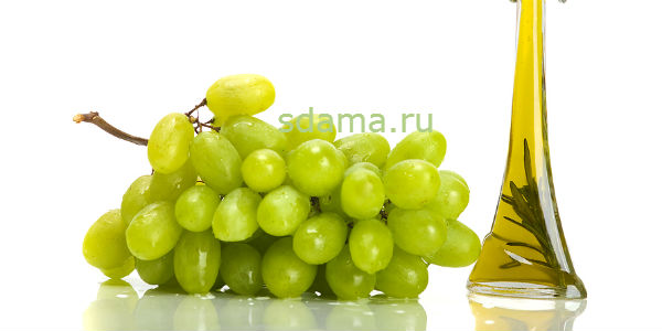 Масло виноградных косточек для лица