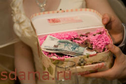 подарок на свадьбу деньгами